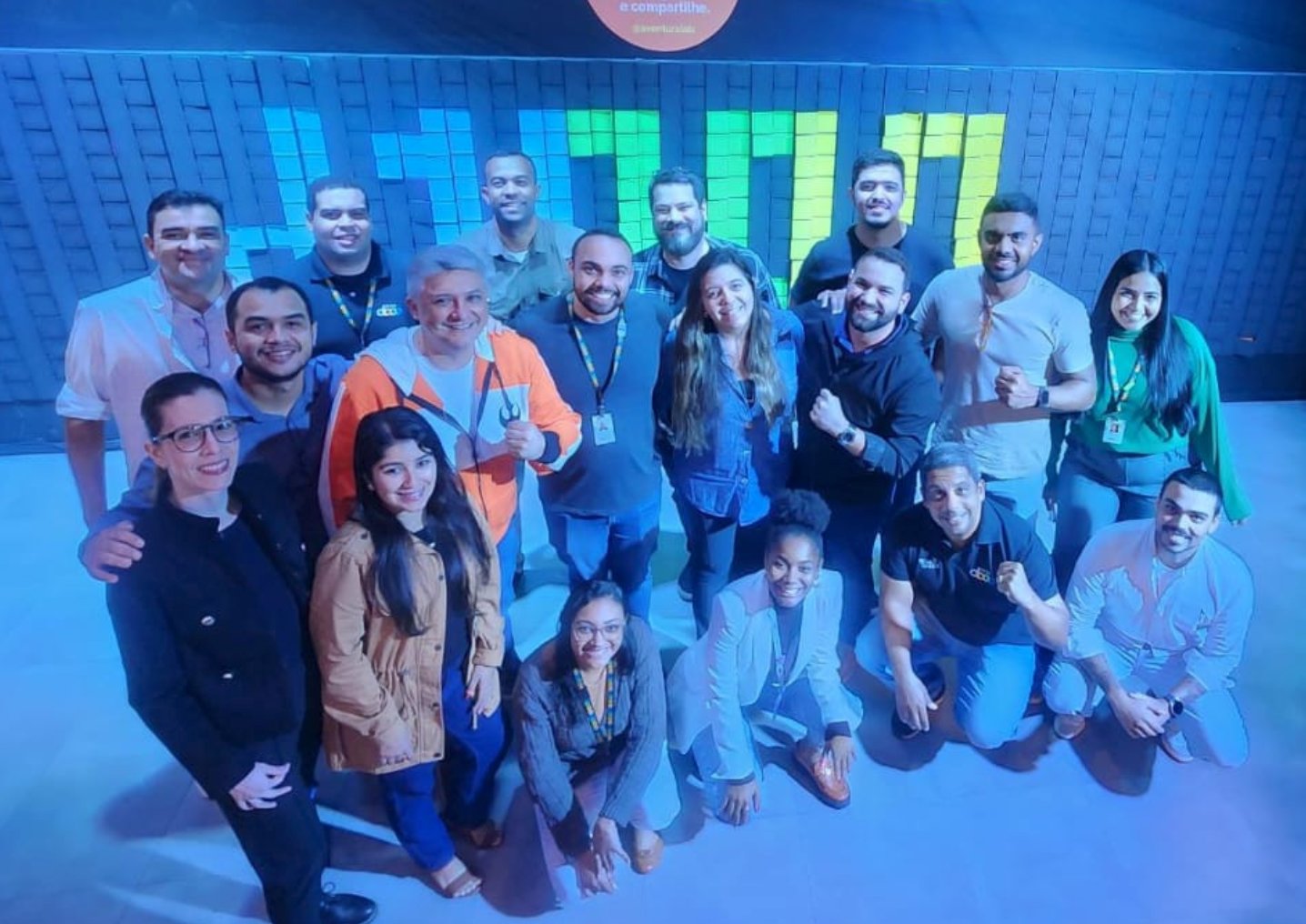 Equipe completa ao final do VetorLAB